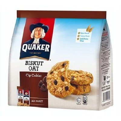 QUAKER OAT COOKIES CHOCOLATE CHIPS (270GM)