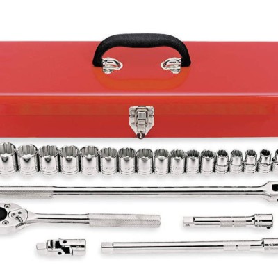 PROTO J54210A Socket Set 1 2 Inch Drive 22 Pc