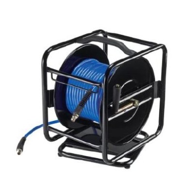 RS PRO Manual Hose Reel with Male Swivel Fitting and Guard, 30m AIr Hose Reel 8mm Inner Diameter