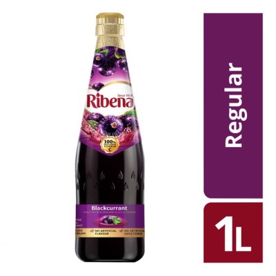 Ribena Concentrate Regular 1L [PACK OF 2]