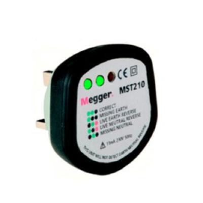 Socket Tester c w Industrial socket lead