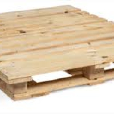 Custom made wooden pallet