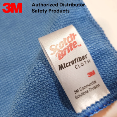 3M Scotch-Brite 2013 High Performance Microfiber Cloth 40cm x 40cm Blue (5 pcs pack)