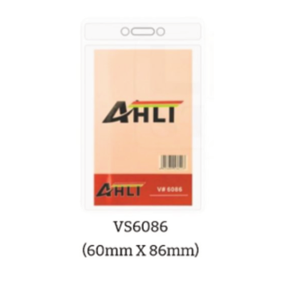 AHLI Pvc Name Badge Holder 6086