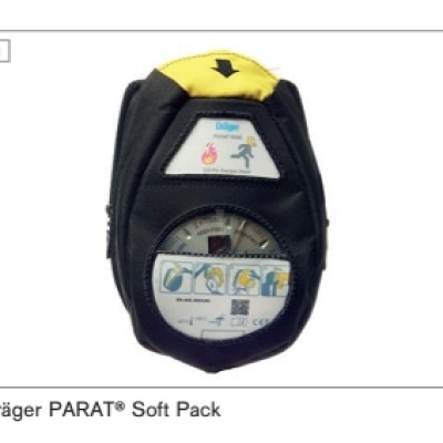 Draeger PARAT 7520 [7500] Escape Hood with Soft Case