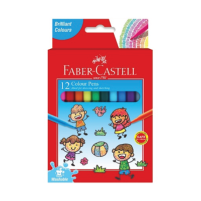 Fibre-Tip Colour Pen 12