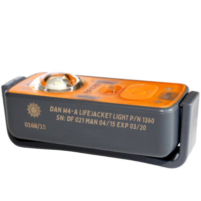 "Daniamant DAN-W4A Water Activated Lifejacket Light c w Clip (EC Approved), P N : 1360 "