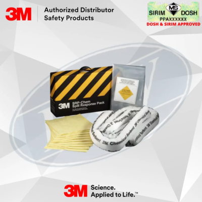 3M SRP-CHEM Chemical Sorbent Spill Response Pack 3.5 gal pack  3.5 gal pack