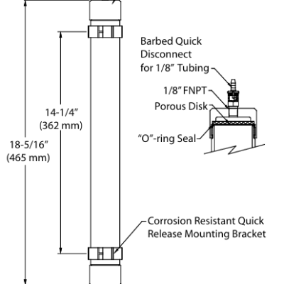 Sentry RC-100 porous disk 2-03892A