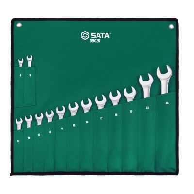 *SATA 14 Pcs Metric Combination Wrench Set ST09026SJ