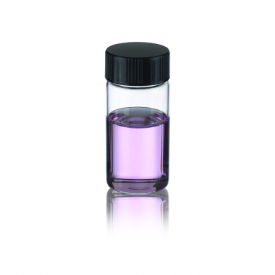 *WHEATON LAB FILE Sample Vials, 20mL Standard Vials With Caps Attached, Clear, 14B Rubber [72s]
