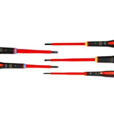 Bahco Pozidriv; Slotted Insulated Screwdriver Set, 5-Piece