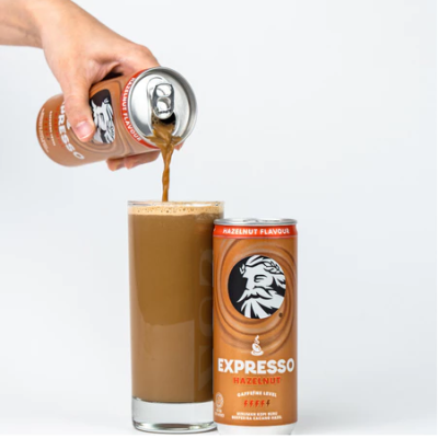 ZUS EXPRESSO - Hazelnut Flavoured Latte - 240ml - 24's