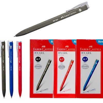 Faber Castell RX Gel Pen Red 0.7mm