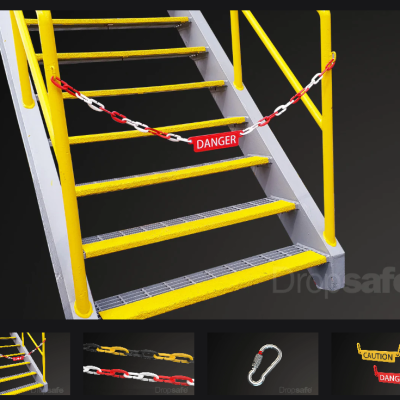 Dropsafe Accessories - Slings, Carabiner, Secure Padlock