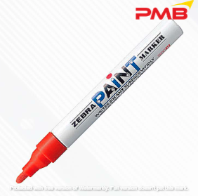 RED ZEBRA PAINT MARKER (DELIVERY TO LABUAN AREA ONLY)