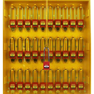 COMBINED LOCKOUT STATION, accommodate 60 Padlocks