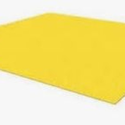 RS PRO Yellow Anti-Slip Flooring Glass Fibre Reinforced Plastic, Silicone Carbide Mat, Grit Finish 1.2m x 0.8m x 5mm