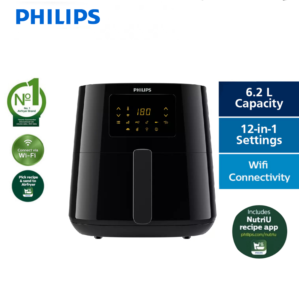 PHILIPS 6.2L Airfryer HD9280      /      91 |  5000 Series XL