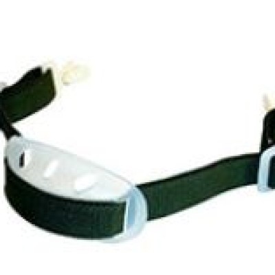 STRAP, CHIN STRAP FOR HELMET, GREEN, ELASTIC, CE APPROVED