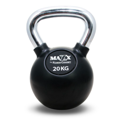 MAXX Rubberized 20KG Kettlebell
