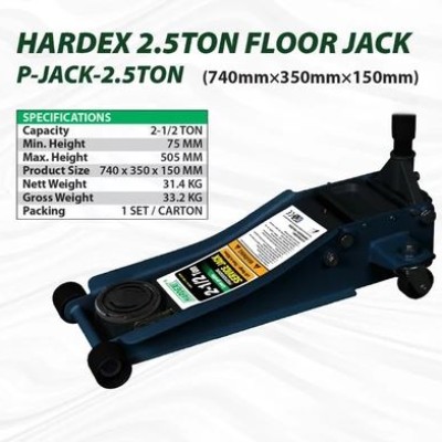 HARDEX 3TON FLOOR JACK P-JACK-3TON