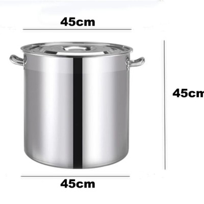 Zelex Durabeau Stainless Steel Stock Pot 65 Litre