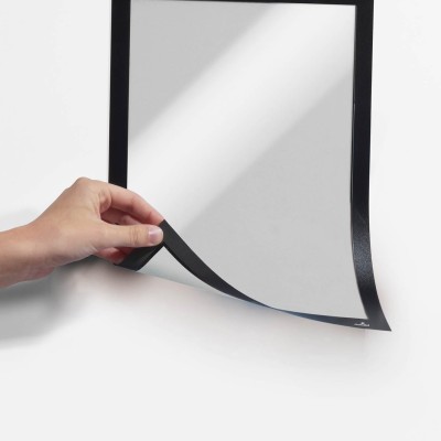 A4 Size Magnetic Display Board Frame Photo Poster Certificate Frame Holder Silver