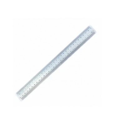 RULER- ACURA PLASTIC STRAIGHT RULER 30CM  12"