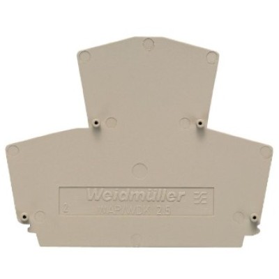 Weidmuller WAP WDK2.5 End plate for Terminals