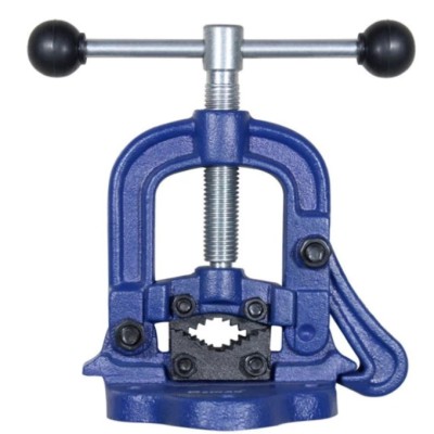 Remax Bench Pipe Vice Yoke Hinged Clamp on Type Threader Pipe Plumbing Vise Tools 40-PV501