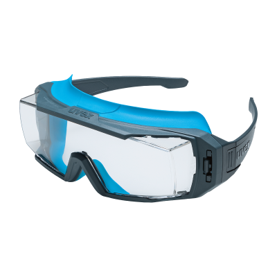 Uvex 9142100 Super OTG Guard CB Safety Glasses Clear Lens (DOSH Certified)