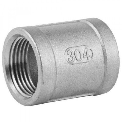 *Stainless Steel Pipe Fitting Socket 1 2in