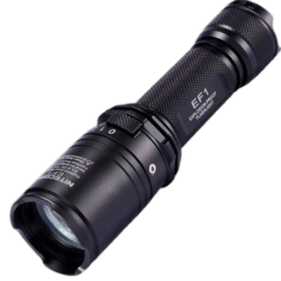 Nitecore EF1-830 Lumen Flashlight, Black