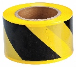 BARRICADE TAPE (BARRICADE TAPE AWAS TAPE 3"WX200FT LG BLACK      /      YELLOW & WHITE      /      RED)