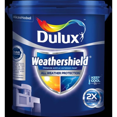 Dulux Weathershield Exterior Wall Paint [20L] - White