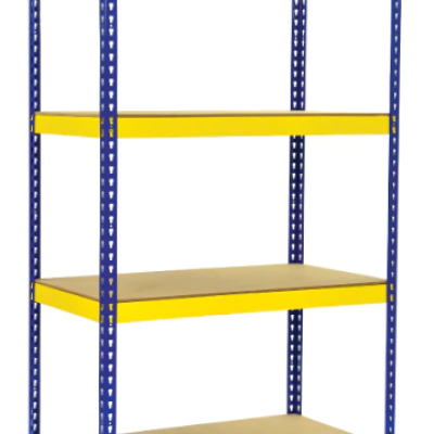 Boltless Rack 4 Levels (152.4cm (H) x 243.84cm (L) x 60.96cm (W) )