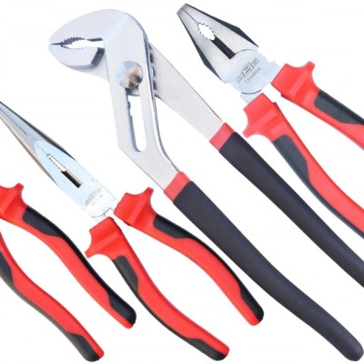 *RS PRO 4 Piece Steel Plier Set