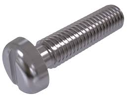 Slotted pan head screw DIN 85 (for suction strainer) Size : M8 (Type A) Thread length : 18 mm Material : ASTM A276 S32760