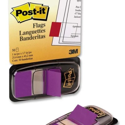 3M POST-IT FLAG TAPE (PURPLE)