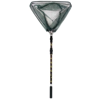 *SHUSI Aluminum Alloy Dip Net Pole With Triangle Folding Dip Net Head