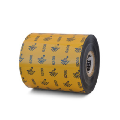 Zebra 6200 Resin Ribbon (Case) 83mm x 450mm (3.27" x 1,476')