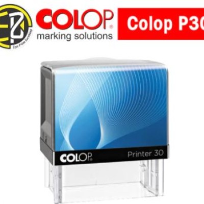 COLOP P30 Self Ink Rubber Stamp With Custom Rubber