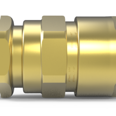 HAWKE 501 453 RAC Brass Nickel Plated Cable Gland - Metric Entry (M20 Size O)