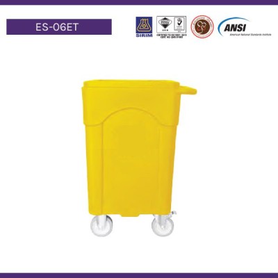 30 LTR PORTABLE EYEWASH IN POLYETHYLENE, YELLOW