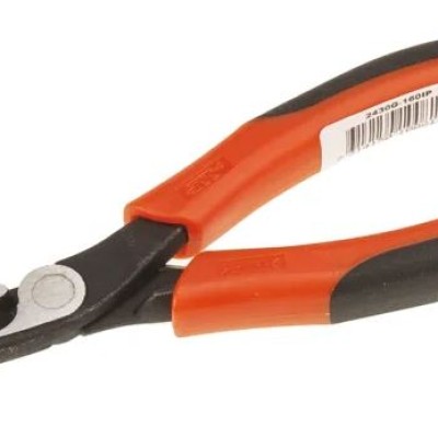 Bahco 2430G 5-Piece Long Nose Plier Serrated, 160mm Overall, 51mm Jaw