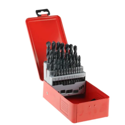 RS PRO 29-Piece Twist Drill Bit Set for Metal, 1 2in Max, 1 16in Min, HSS-G Bits