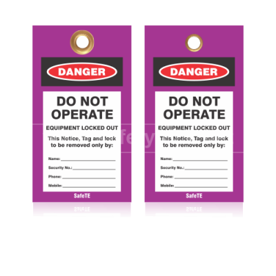 CUSTOMISED INSTRUMENT TAG [100s]