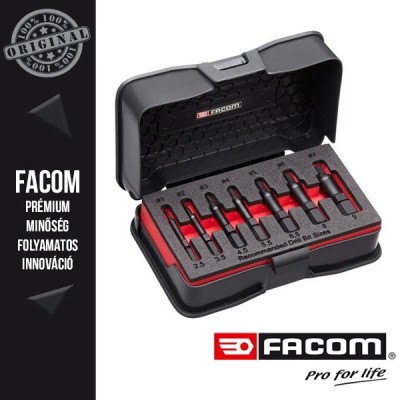 *Facom SXE.J7MGRPPB 7 Piece OGV Screw Extractor Set