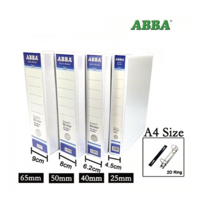 ABBA File 2D Ring 65mm White